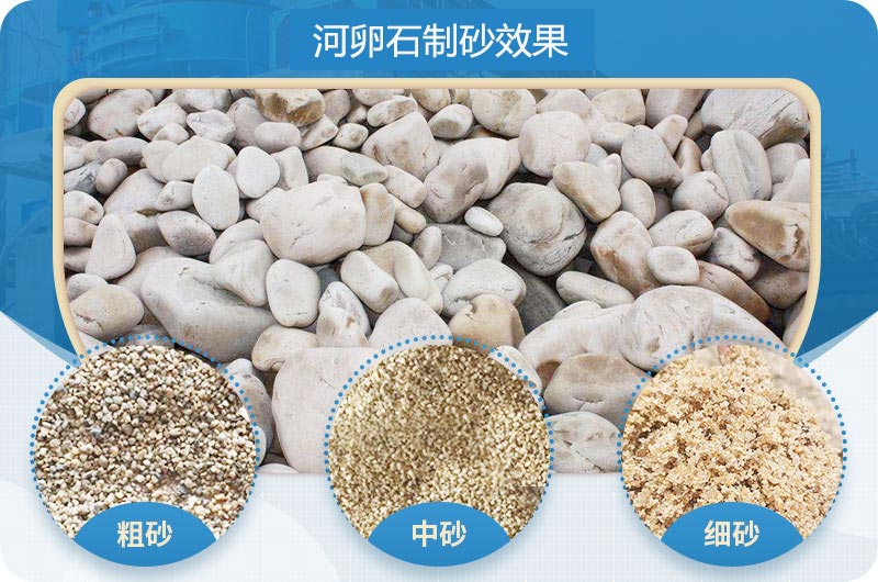 青石制砂机什么牌子效果好